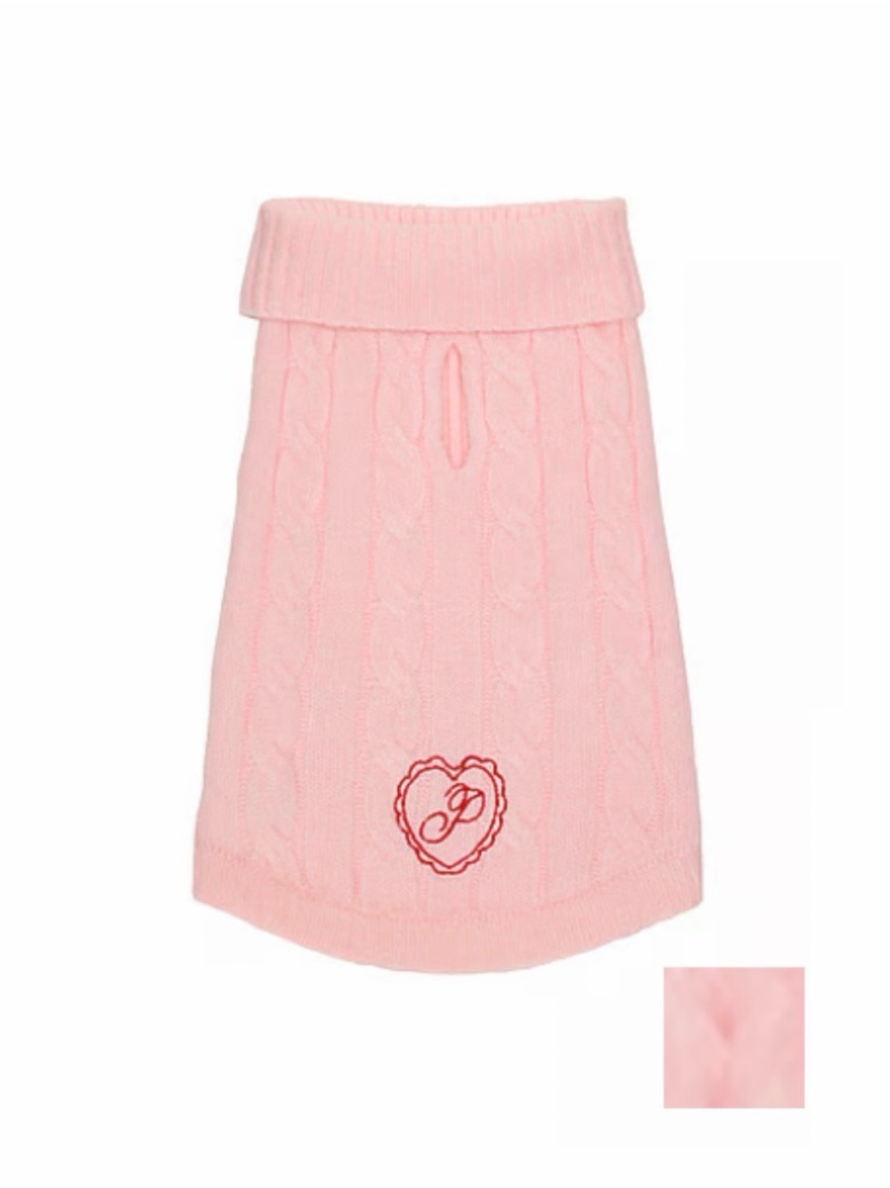 PINK Pup Sweater